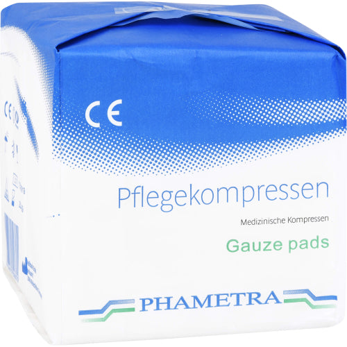 Pflegekompresse 10x10 4-fach unsteril (100 Stk.)
