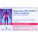 Ibuprofen Heumann smertetabletter 400 mg filmtabletter (10 stk.ück)