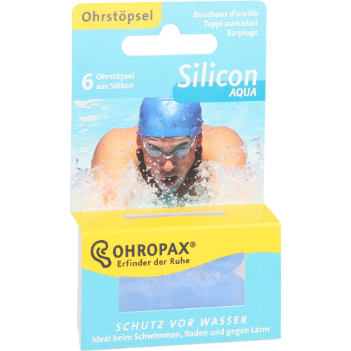 Ohropax Silicon Aqua (6 Stk.)