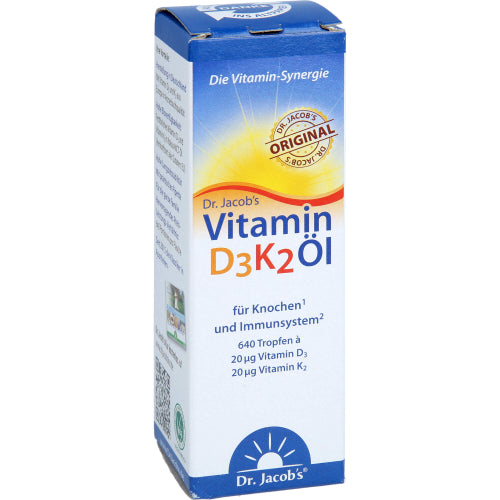 Vitamin D3K2 ÖL DR Jacobs (20 ml)
