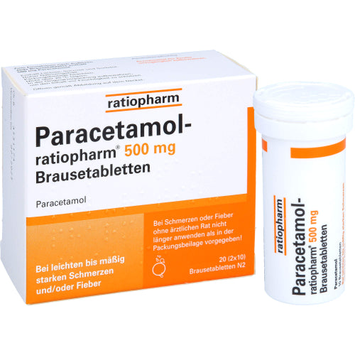 Paracetamol Ratio 500mg (20 stk.)
