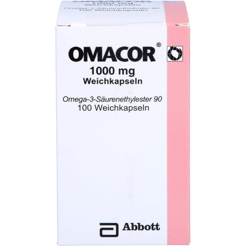 Omacor 1000 mg bløde kapsler (100 stk.ück)