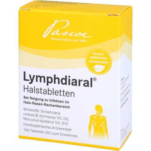 Lymphdiaral Halstabletter (100 stk.ück)