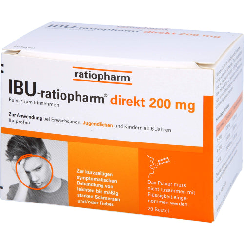 IBU Ratiopharm Direkt 200mg (20 Stk.)