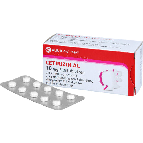 Cetirizin AL 10mg Filmtabl (50 stk.)