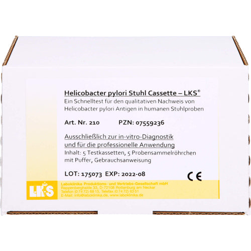 Helicobacter Stuhltest LKS (5 Stk.)