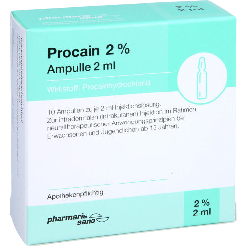 Procain Psano AMP 2% 2ml (10X2 ml)