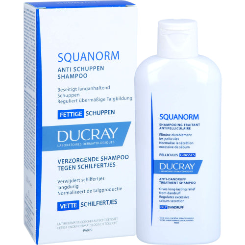 Ducray Squanorm fettiges Schuppen-Shampoo (200 ml)