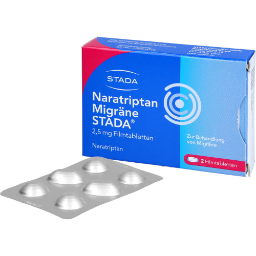 Naratriptan Migr Stada 2.5 (2 stk.)