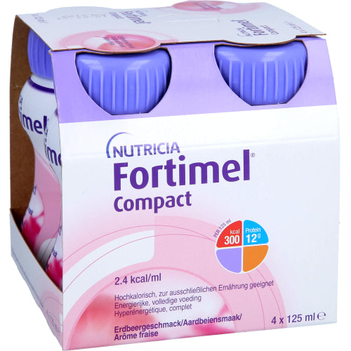 Fortimel Compact 2.4 Jordbær (8X4X125 ml)