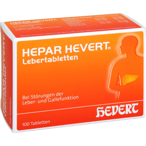 Hepar Hevert Lebertabletten (100 St.)