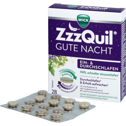 Wick Zzzquil Døgnrytme (28 stk.)