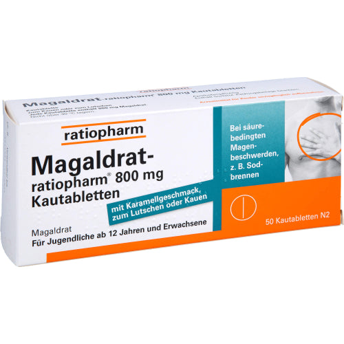 Magaldrat-Ratiopharm 800 mg Tabletten (50 St.)