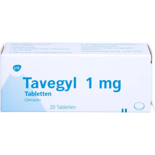 Tavegyl 1 mg tabletter (20 stk.)