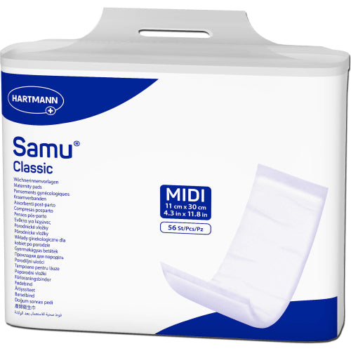 Samu Wochenbetteinlagen Classic Midi (56 Stück)