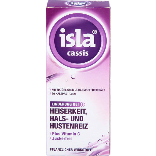 Isla Cassis Pastillen (30 Stk.)