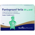 Pantoprazol Beta 20 mg Syrup Tabletten (10 Stück)