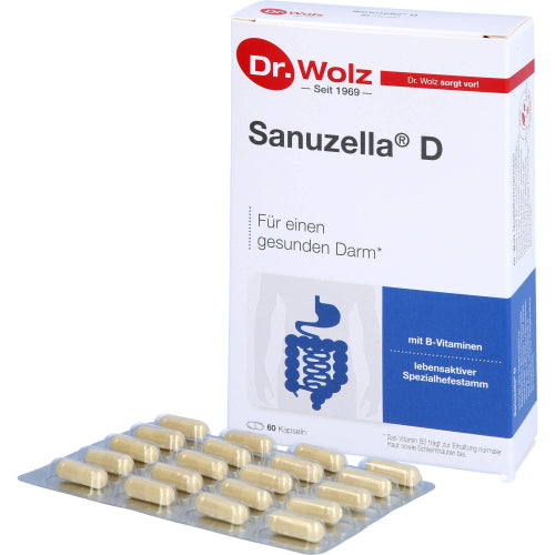 Sanuzella D Zellulosekapsel (60 Stk.)