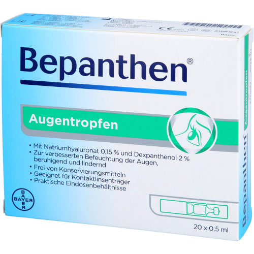 Bepanthen Øjendråber (20X0.5 ml)