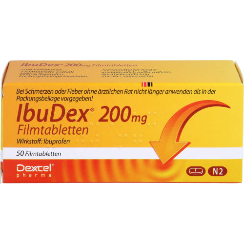 Ibudex 200 mg (50 stk.)