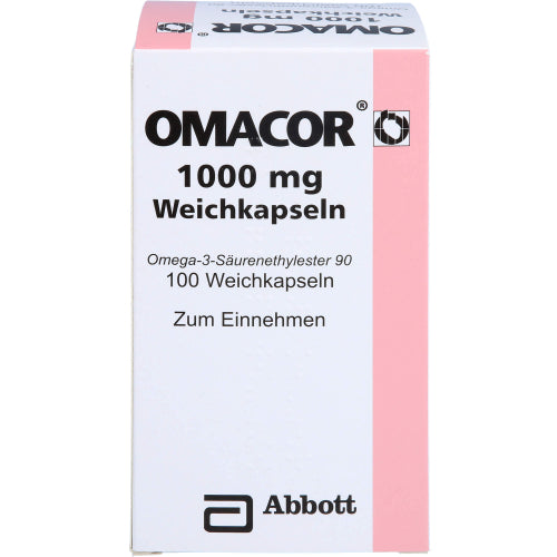 Omacor 1000mg (100 stk.)