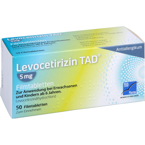 Levocetirizin TAD 5mg FTA (50 stk.)