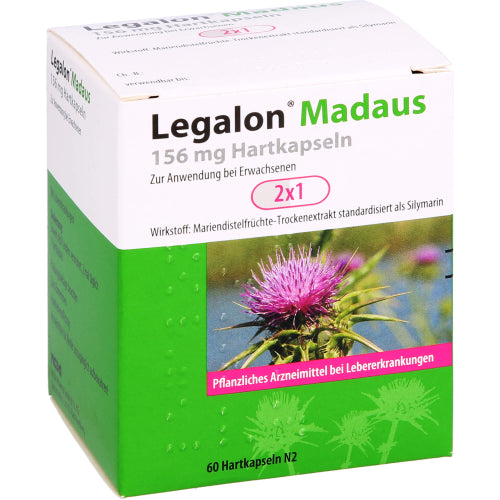 Legalon Madaus 156 mg (60 stk.)