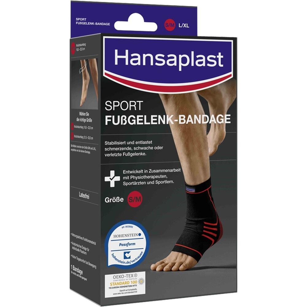 Hansaplast Sport Knöchelbandage Größe M (1 Stück)