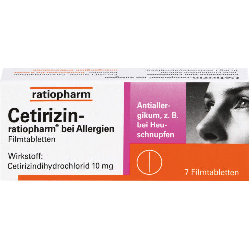 Cetirizin Ratiopharm 10mg (7 Stk.)