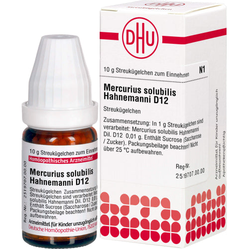 Mercurius Solub Hahnem D12 (10 g)
