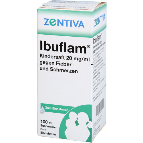 Ibuflam Børnevenlig Saft 20 mg/ml (100 ml)