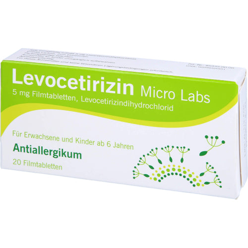 Levocetirizin Micro Labs 5 Mg Filmtabletter (20 stk.ück)