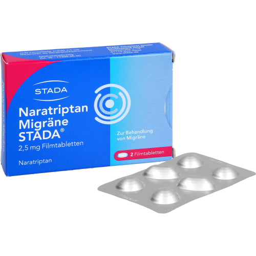 Naratriptan Migr Stada 2.5 (2 stk.)