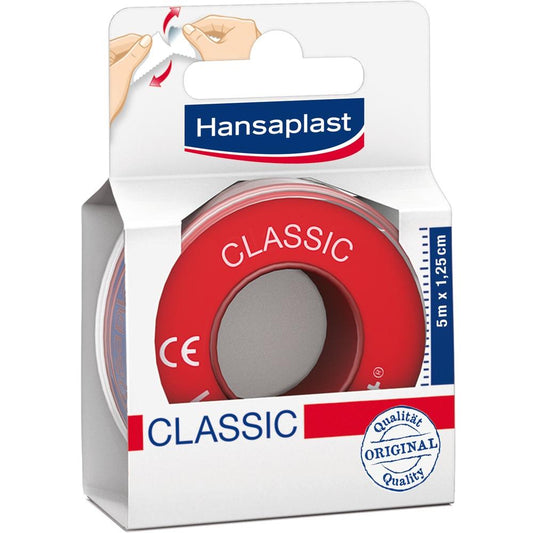 Hansaplast Fixeringsplaster Classic 5mx1.25cm (1 stk.ück)