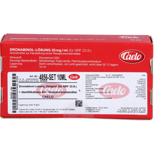 Dronabinol 25mg/ml 22.8+IK (10 ml)