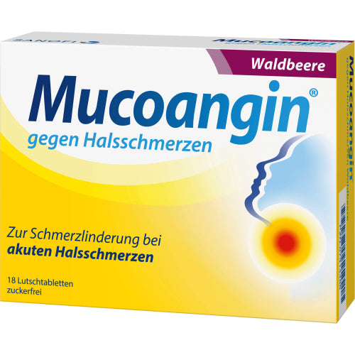 Mucoangin Waldbeere 20 mg (18 stk.)