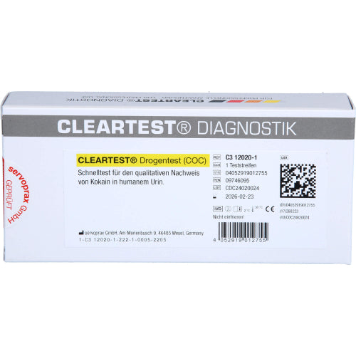Cleartest Drogentest COC (1 Stk.)