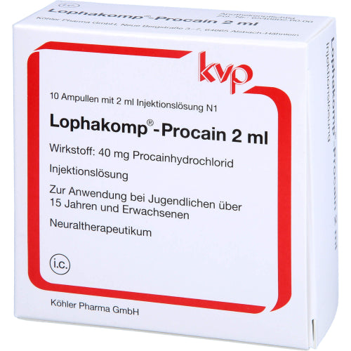 Lophakomp Procain 2ml (10X2 ml)
