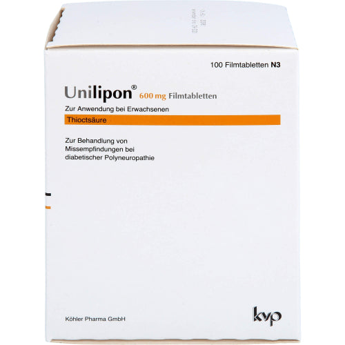 Unilipon 600 Filmtabletter (100 stk.)