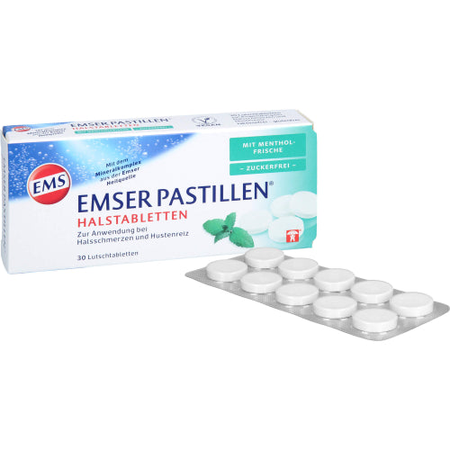 Emser Pastiller Ment FR ZF (30 stk.)