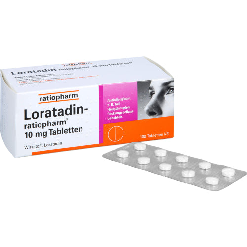 Loratadin Ratiopharm (100 stk.)