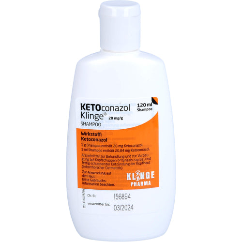 Ketoconazol Klinge 20mg/G (120 ml)