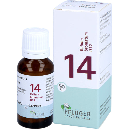 Biochemie 14 Kalium bromatum D12 (15 g)