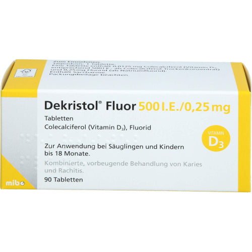 Dekristol Fluor 500 IE/0,25 (90 Stk.)