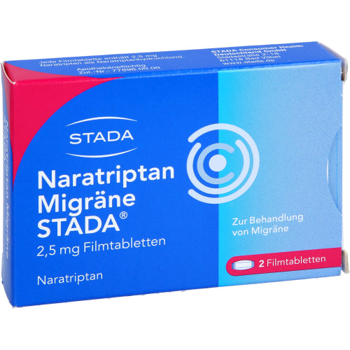 Naratriptan Migr Stada 2.5 (2 stk.)