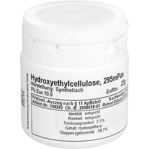 Hydroxyethylcellulose (25 g)
