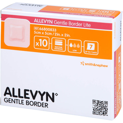 Allevyn Gentle BOR LI 5X5 (10 stk.)