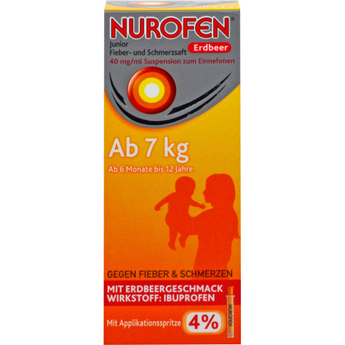 Nurofen Junior F+S Erdb 40 (100 ml)