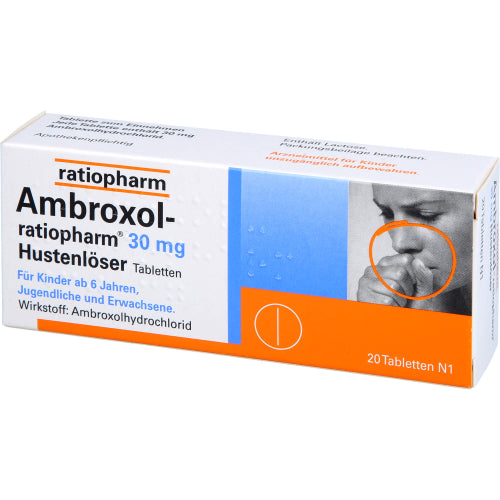 Ambroxol Ratio 30 mg Hustenl (20 stk.)