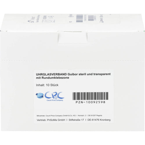 Uhrglasbandage (10 stk.)